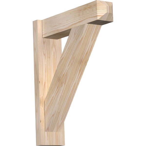 Ekena Millwork Traditional Smooth Craftsman Outlooker, Douglas Fir, 5 1/2"W x 20"D x 24"H OUT06X20X24TRA04SDF - main